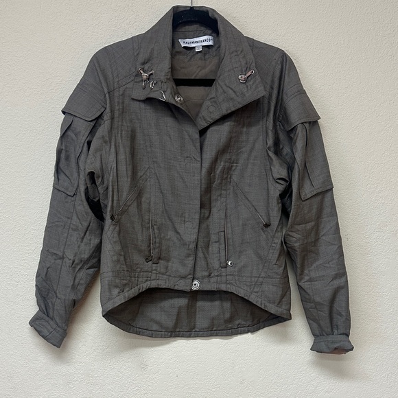 Kaufmanfranco Jackets & Blazers - kaufmanfranco womans Charcoal Utility Jacket size M